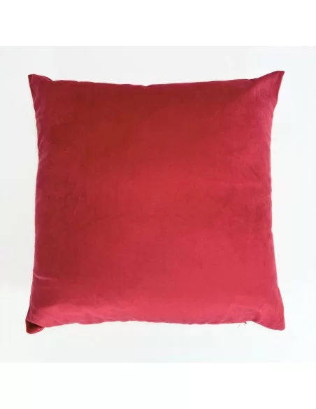 Federa Cuscino 50x50 Khloe Home art. Red Pillow Velluto