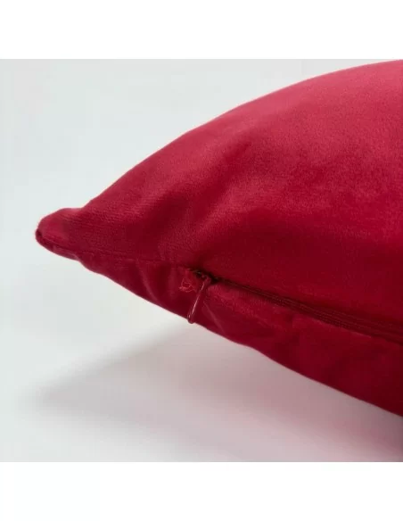 Federa Cuscino 50x50 Khloe Home art. Red Pillow Velluto
