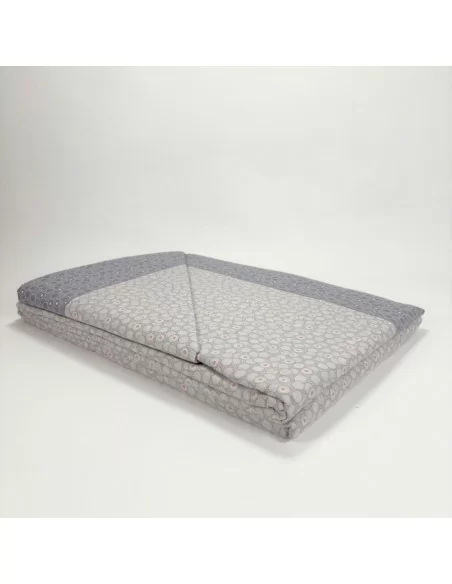 Completo Letto Matrimoniale Flanella Angels art. Favola Cerchi