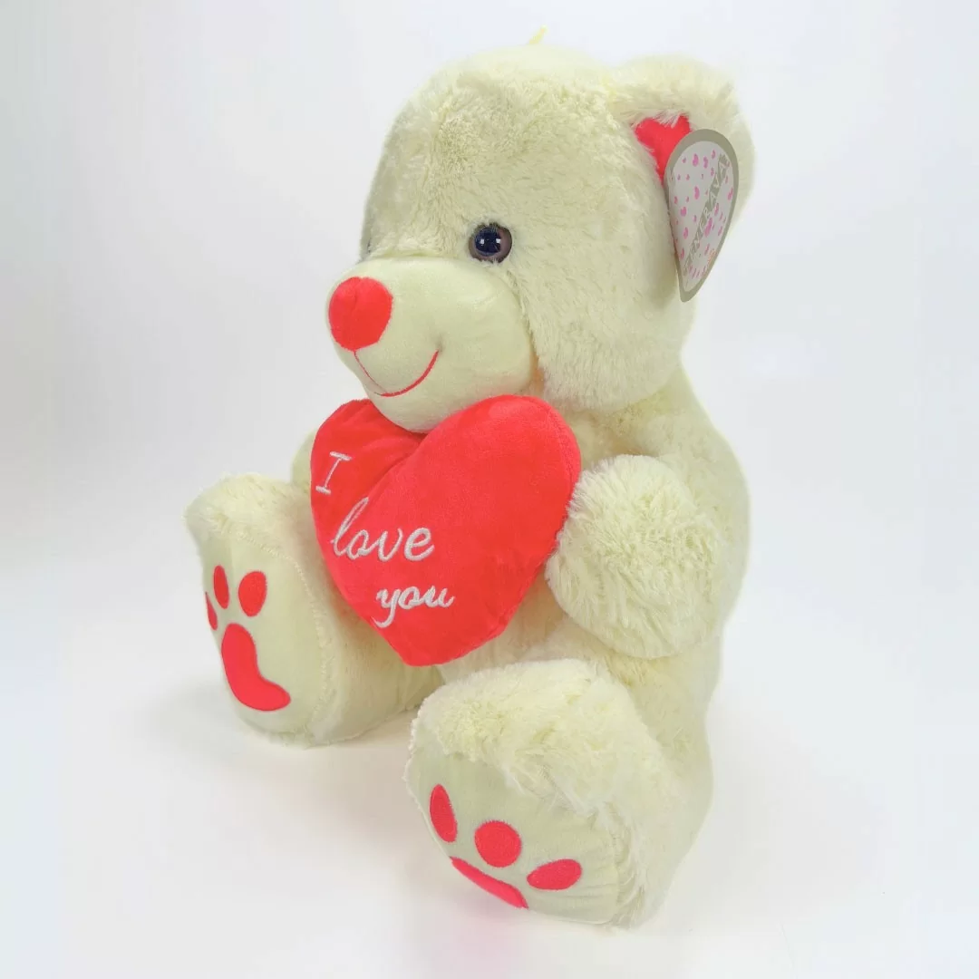 Orsetto Peluches Tenerava art. 967 altezza 40cm Panna 2