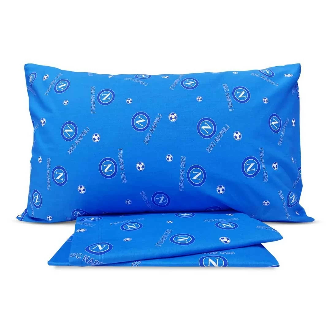 Completo Letto Singolo Puro Cotone Napoli art....
