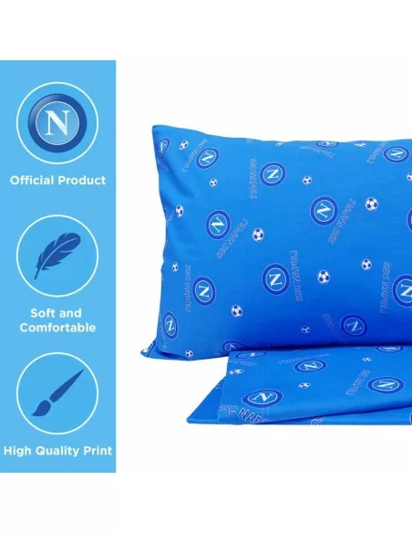 Completo Letto Singolo Puro Cotone Napoli art. N840