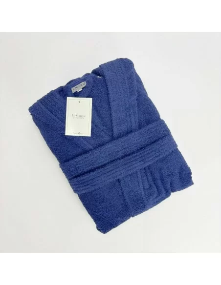 Accappatoio Lui e Lei LineaBlu art. Marte Navy Uomo e Confetto Donna