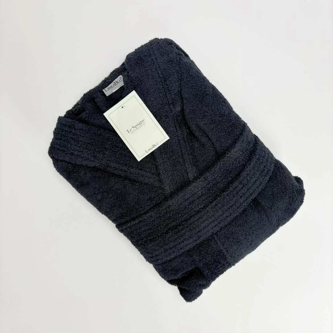 Accappatoio Lui e Lei LineaBlu art. Marte Nero...