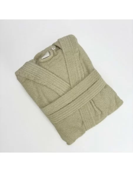 Accappatoio Lui e Lei LineaBlu art. Marte Sabbia Uomo e Panna Donna