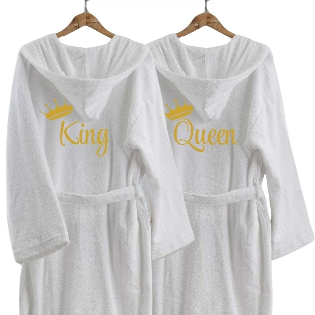 King e Queen Accappatoio Lui e Lei LineaBlu...