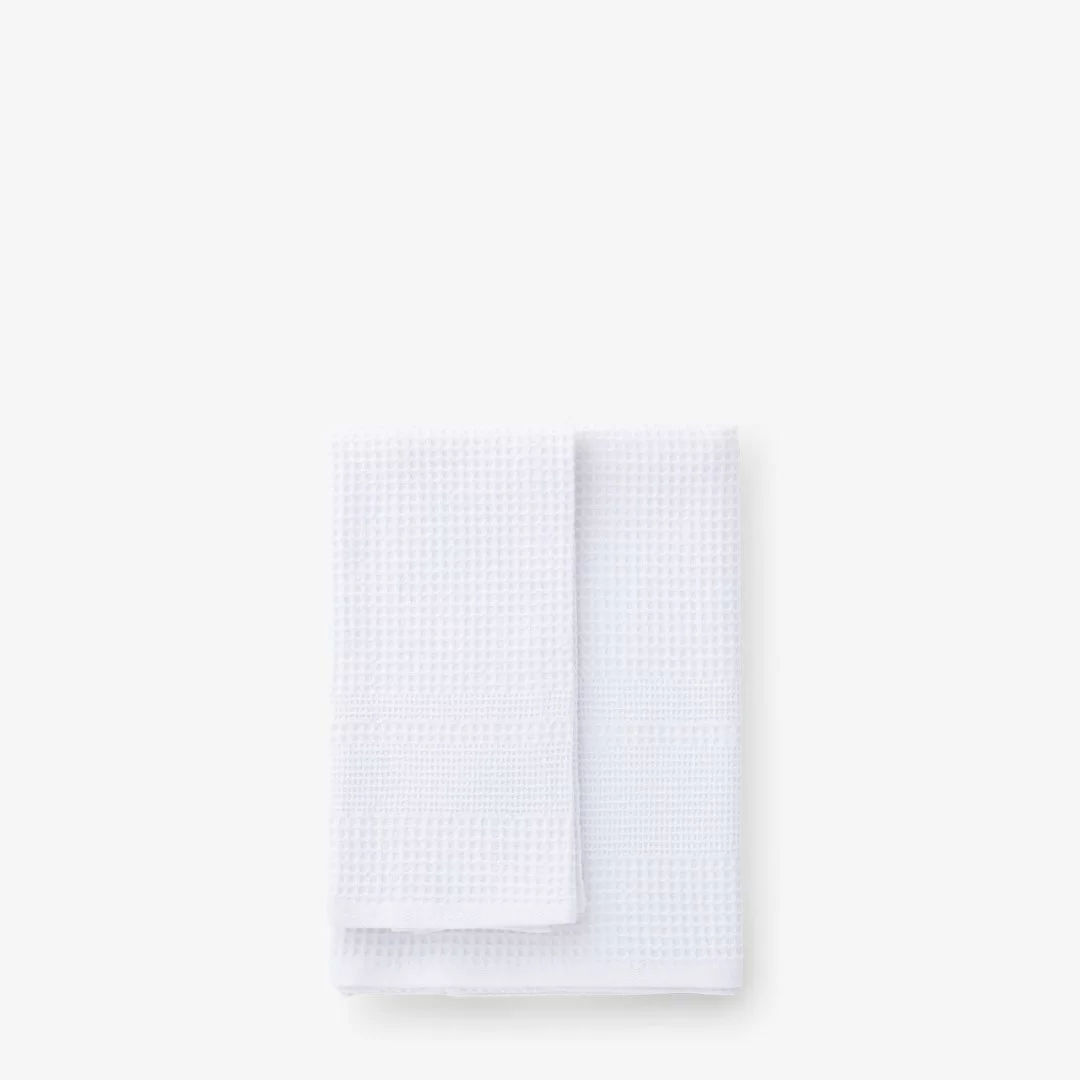 Coppia Asciugamani Cotone Nido d'Ape LineaBlu...