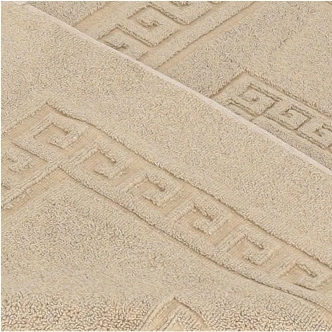 Tris Tappeti Bagno Onda Blu Torino in spugna