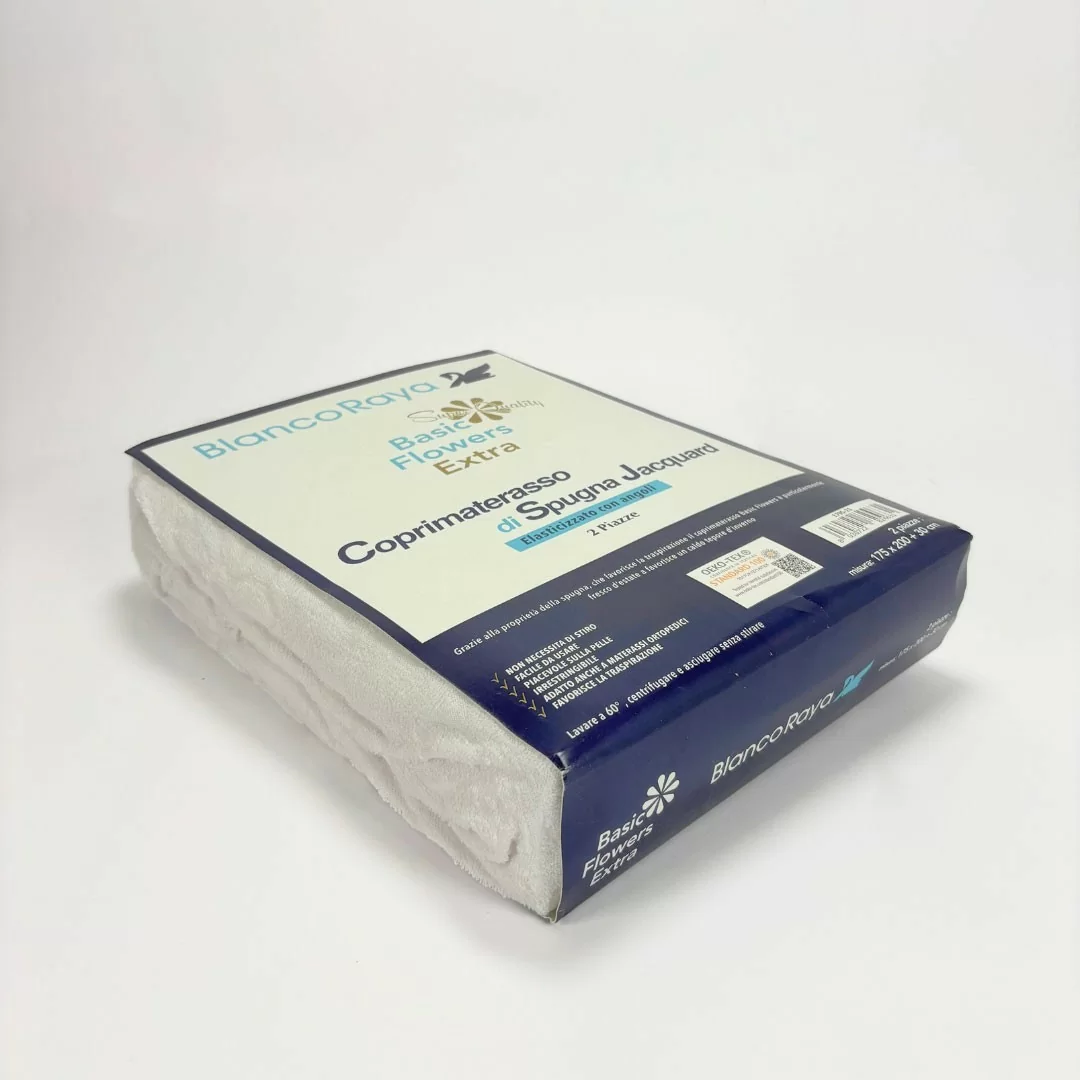 Coprimaterasso Angoli Elastici BlancoRaya art....