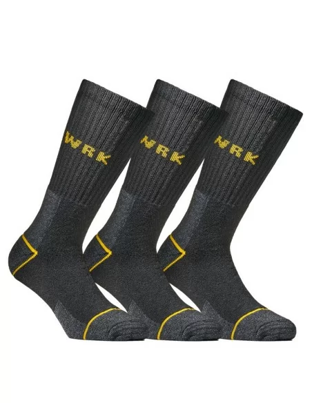 Calza Uomo Antinfortunistica art. WRK-01 Cotone set 3 pezzi
