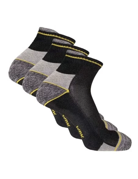 Calza Uomo Antinfortunistica art. WRK-04 Cotone set 3 pezzi