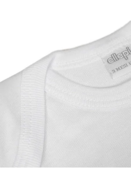Body Ellepi Cotone art. AF802 Bipack Mezza Manica Americano