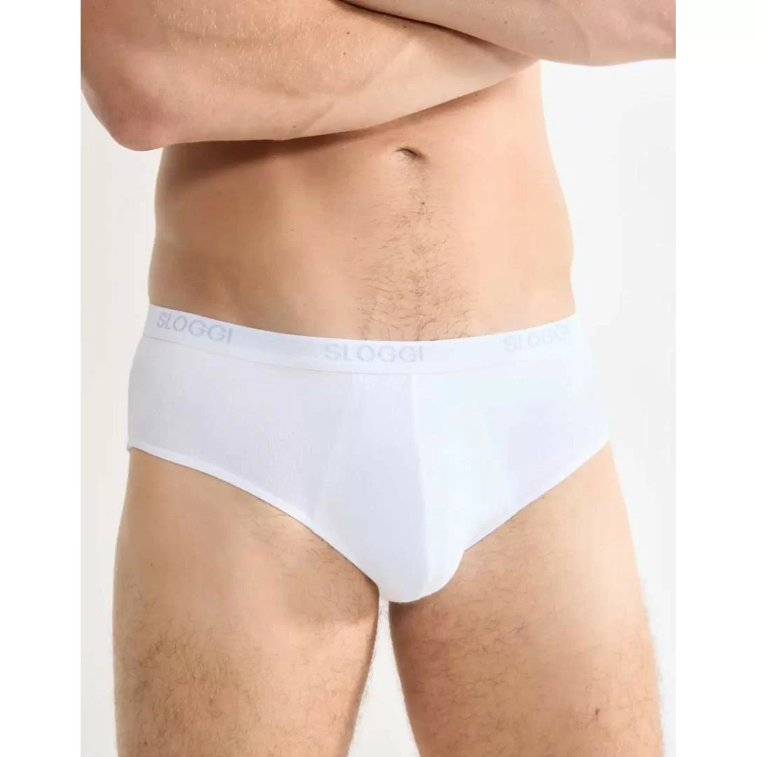 Slip Uomo Cotone Sloggi Men Basic art. Midi Bipack