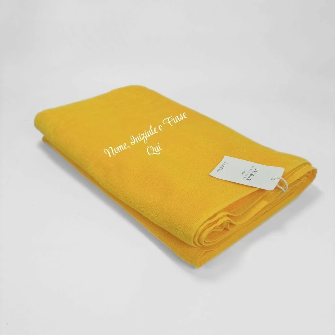 Telo Mare Personalizzabile LineaBlu art. Velour...