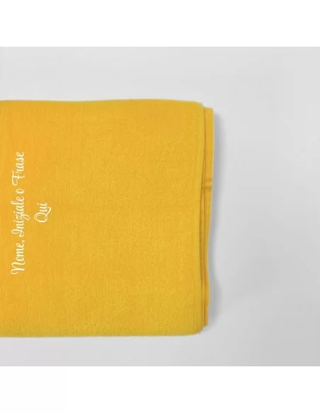 Telo Mare Personalizzabile LineaBlu art. Velour Beach Bordato