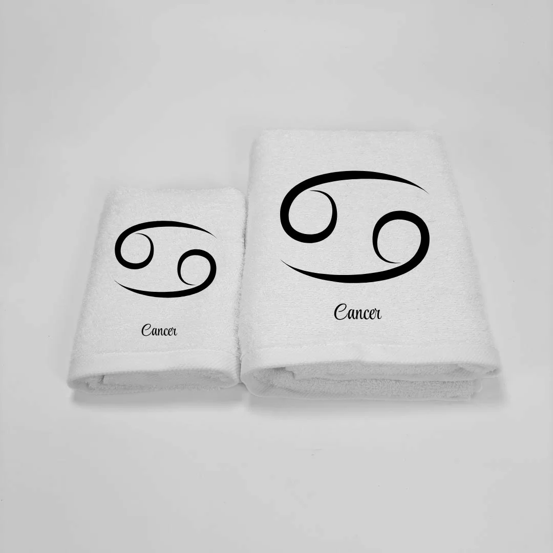 Coppia Asciugamani Personalizzati LineaBlu art....