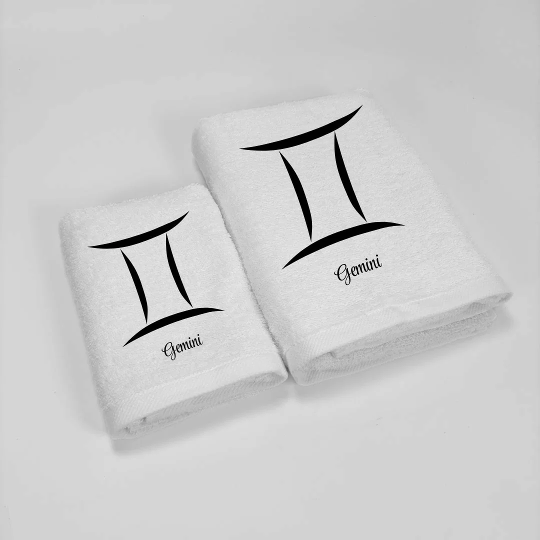 Coppia Asciugamani Personalizzati LineaBlu art....