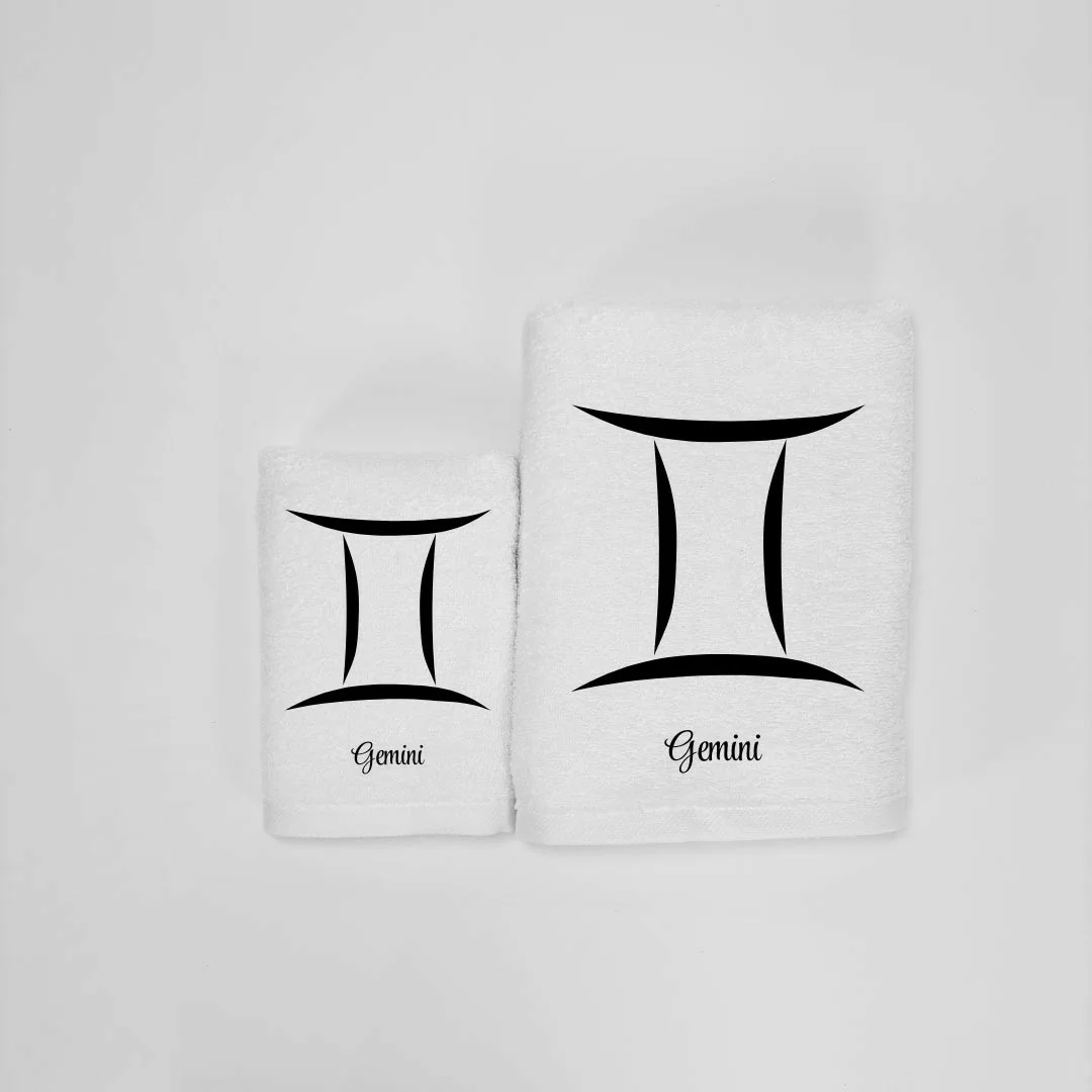 Coppia Asciugamani Personalizzati LineaBlu art....