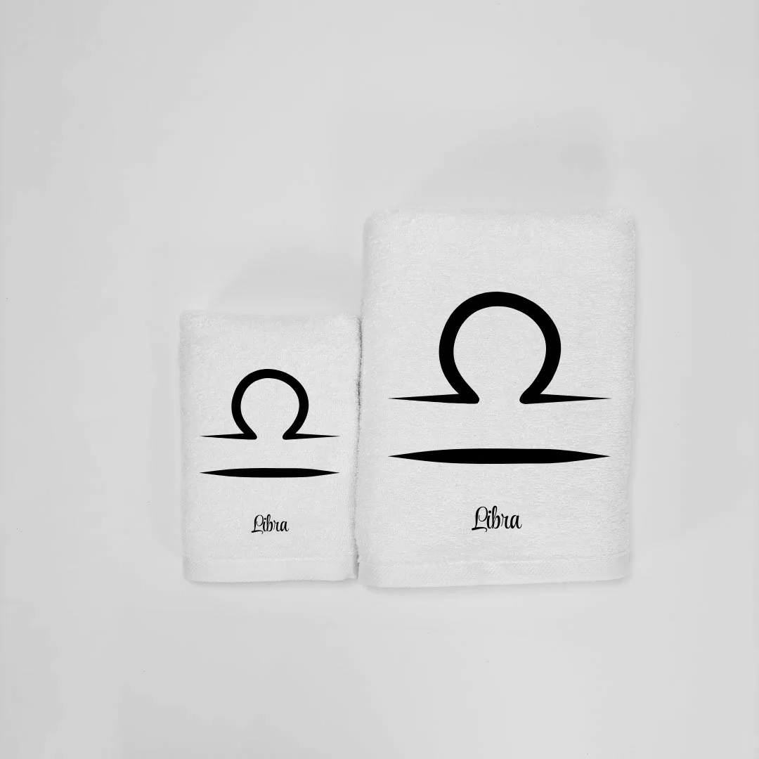 Coppia Asciugamani Personalizzati LineaBlu art....