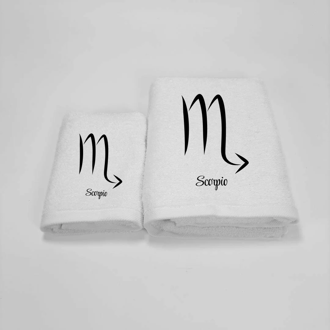 Coppia Asciugamani Personalizzati LineaBlu art....