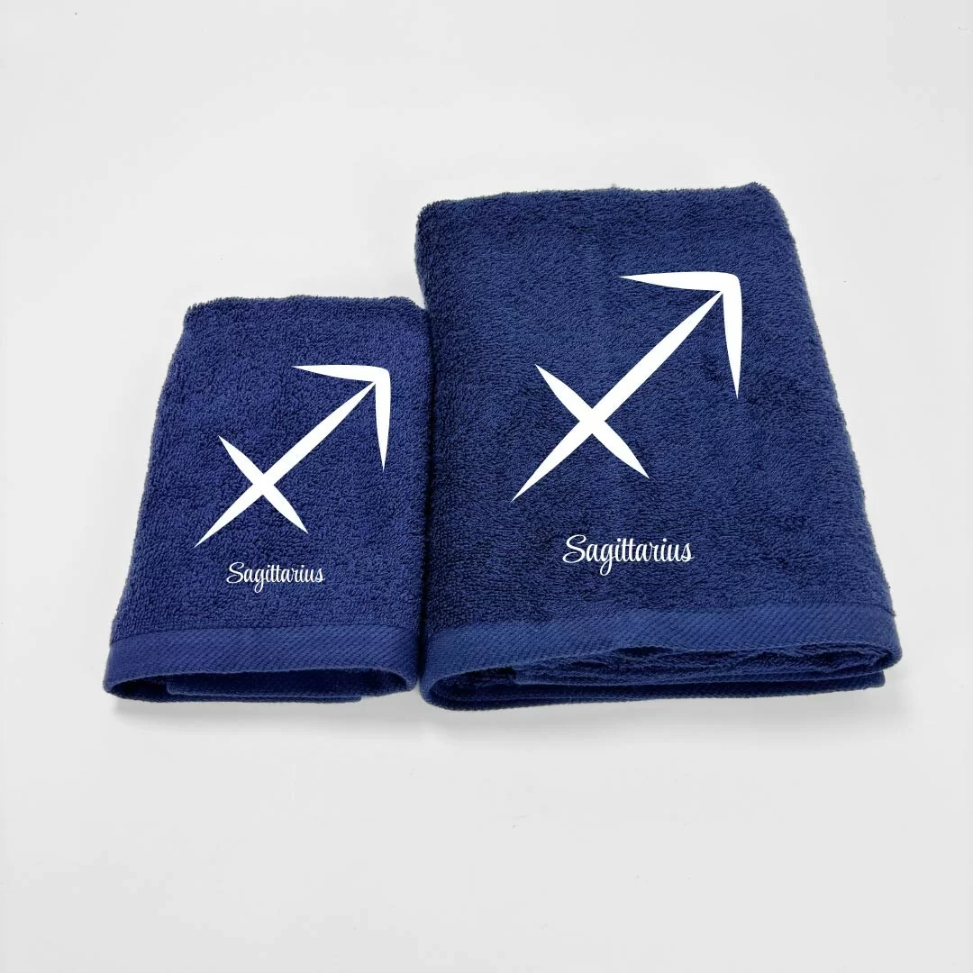 Coppia Asciugamani Personalizzati LineaBlu art....