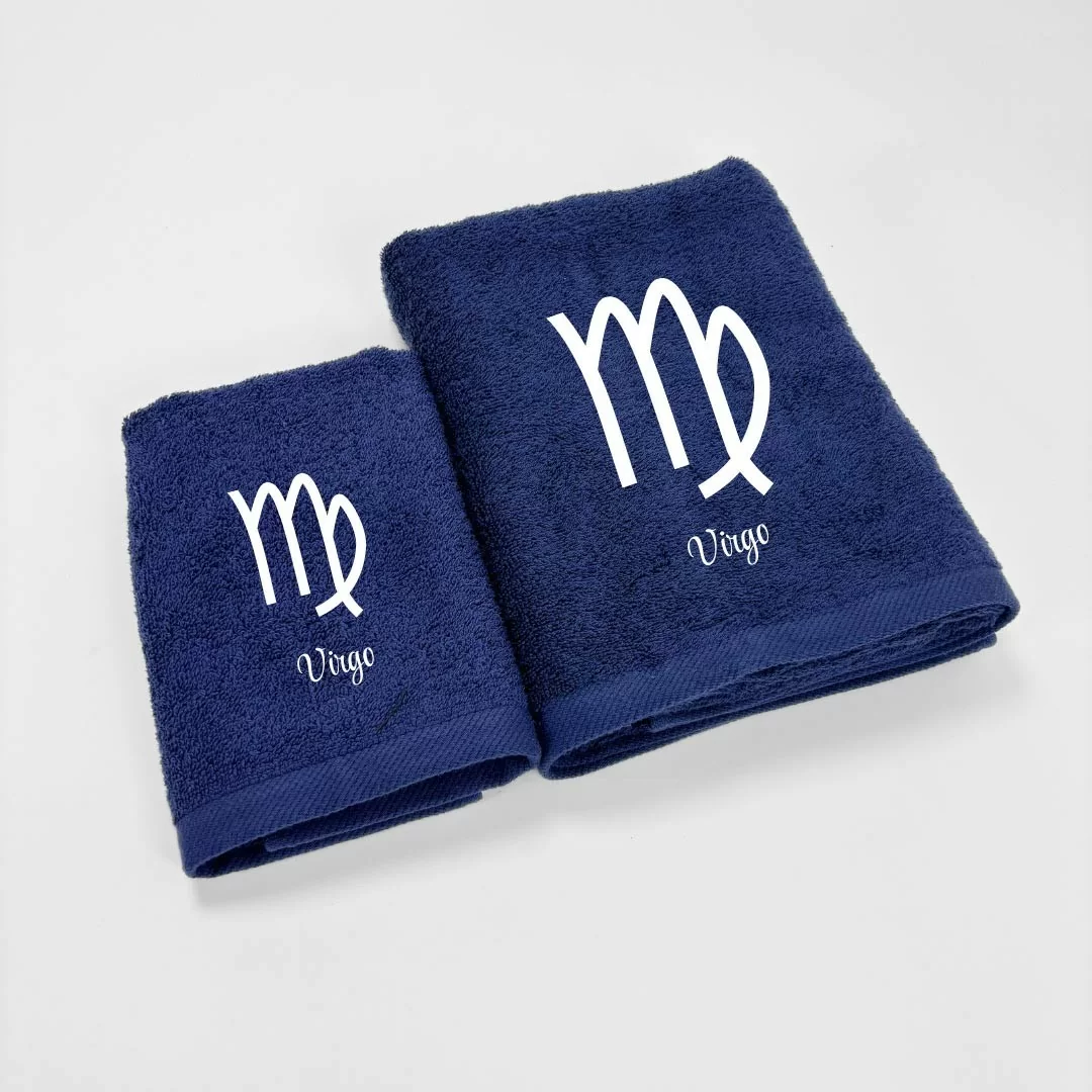 Coppia Asciugamani Personalizzati LineaBlu art....