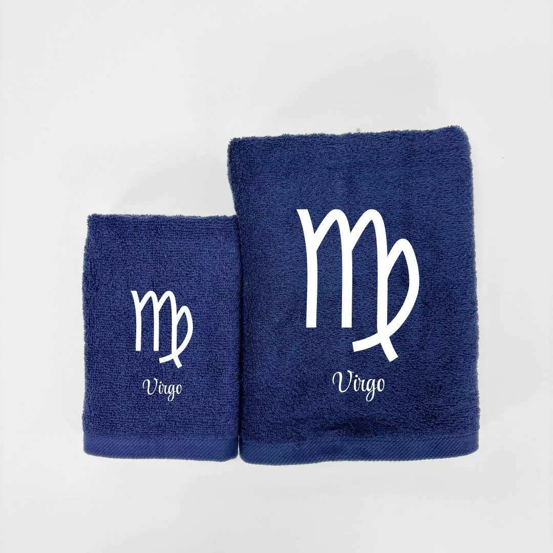 Coppia Asciugamani Personalizzati LineaBlu art....