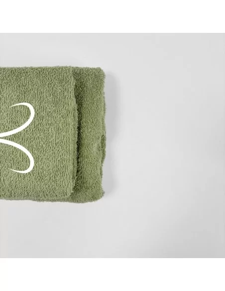 Coppia Asciugamani Personalizzati LineaBlu art. Oroscopo Verde