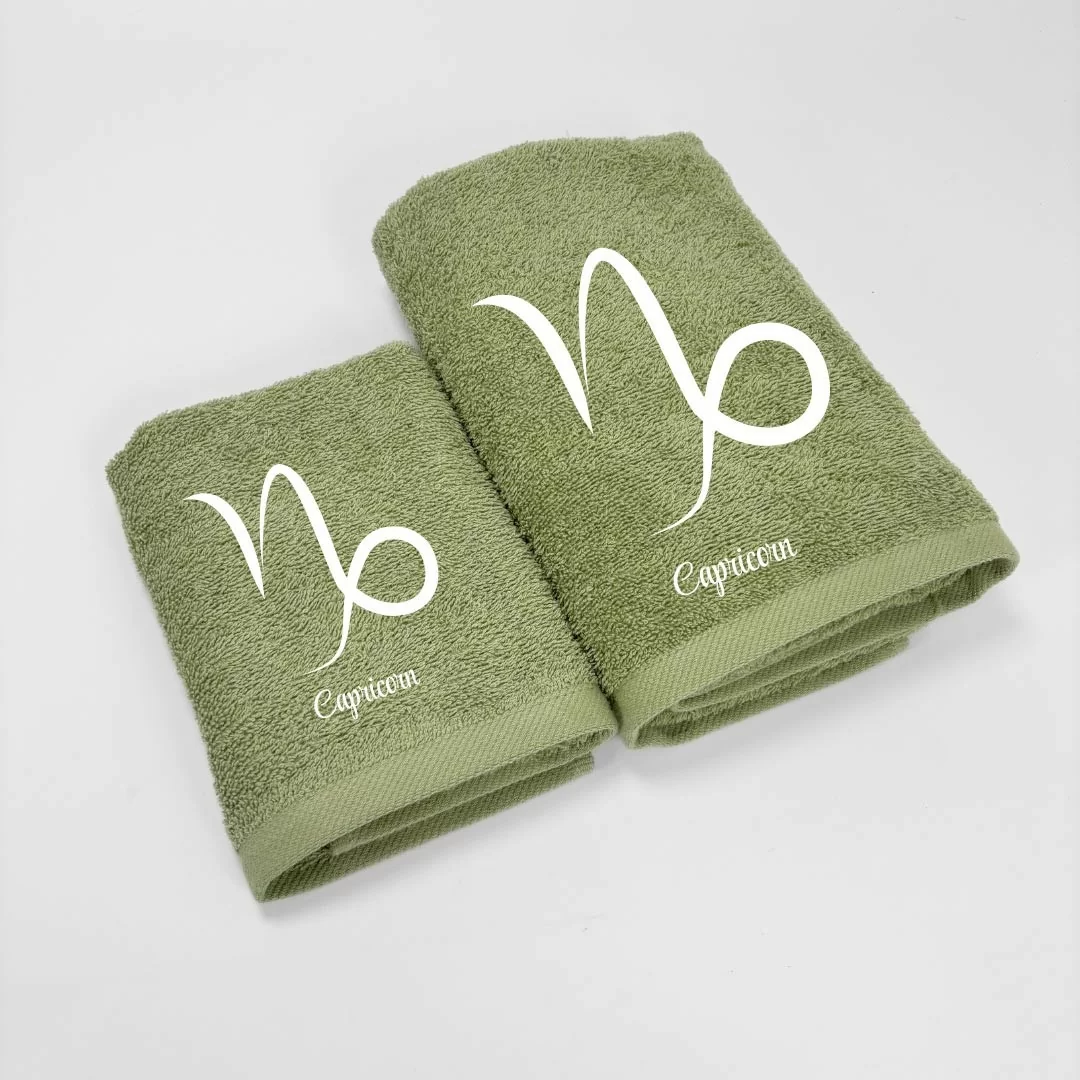 Coppia Asciugamani Personalizzati LineaBlu art....