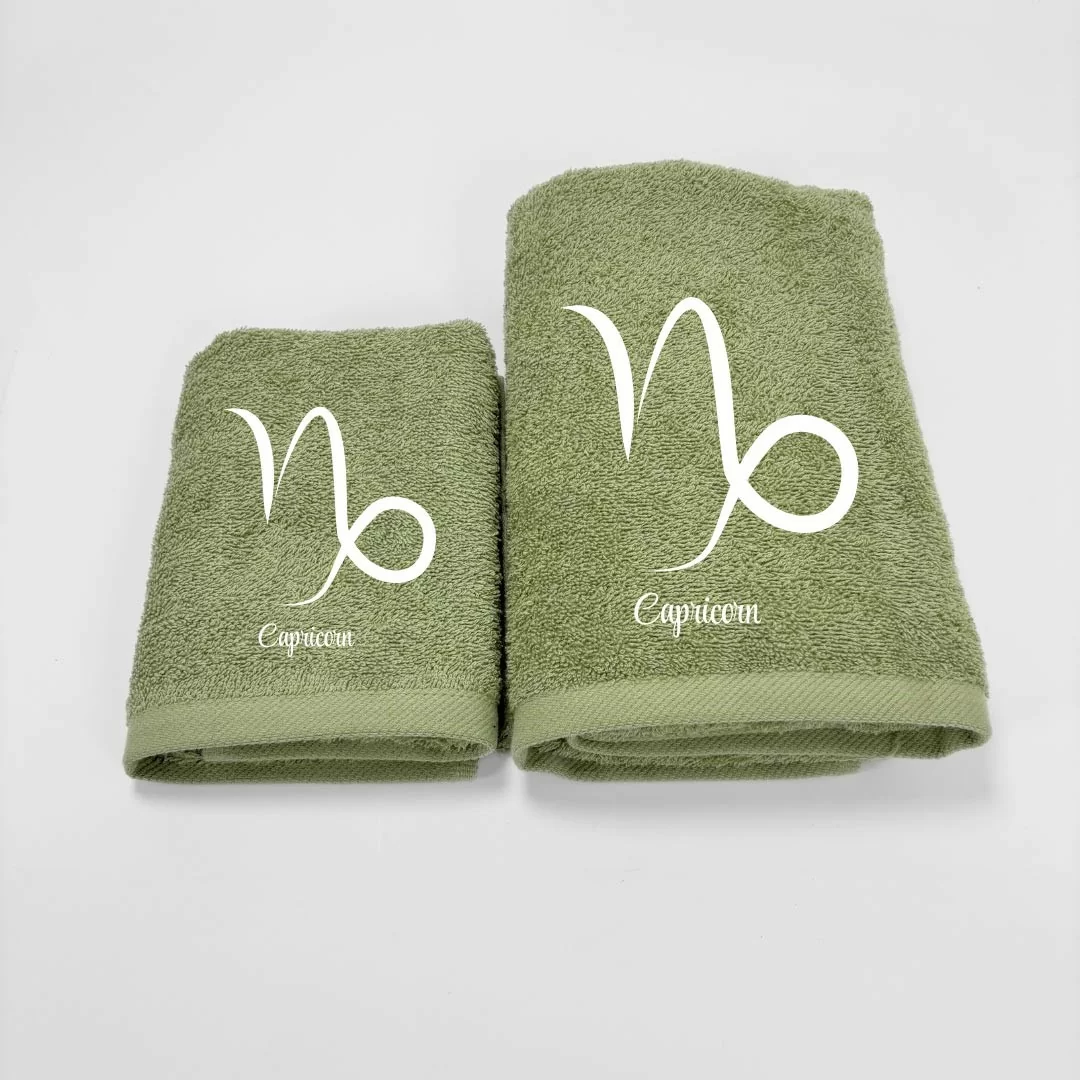 Coppia Asciugamani Personalizzati LineaBlu art....