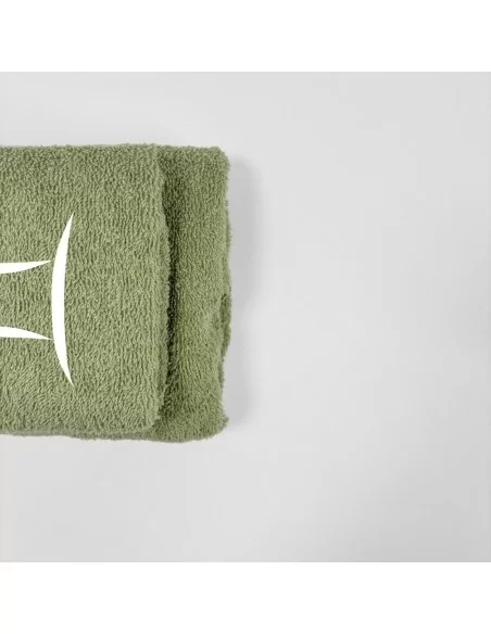 Coppia Asciugamani Personalizzati LineaBlu art. Oroscopo Verde