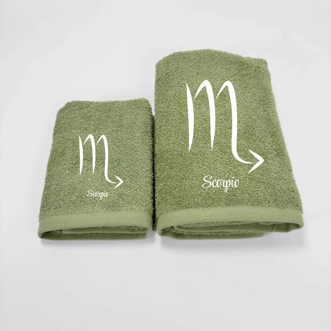 Coppia Asciugamani Personalizzati LineaBlu art....