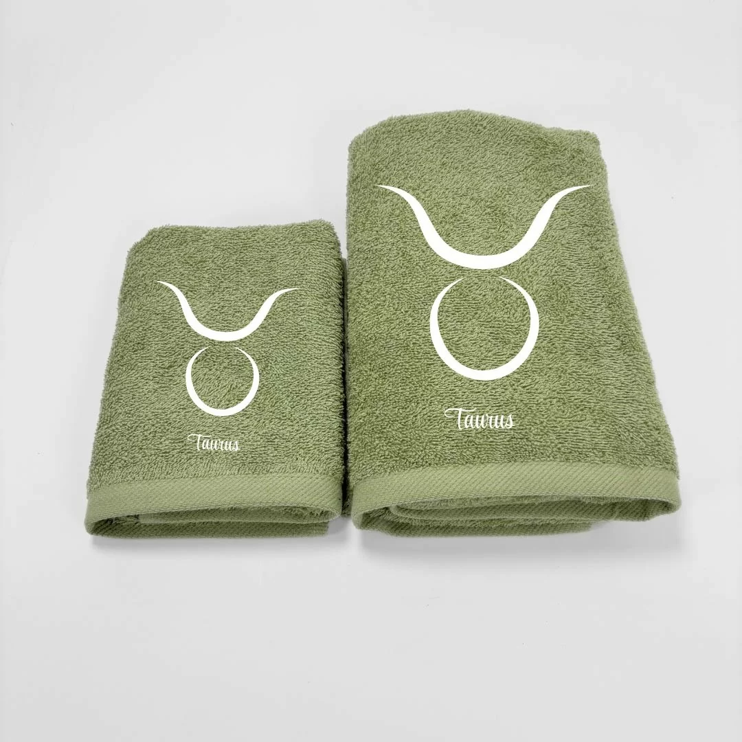 Coppia Asciugamani Personalizzati LineaBlu art....