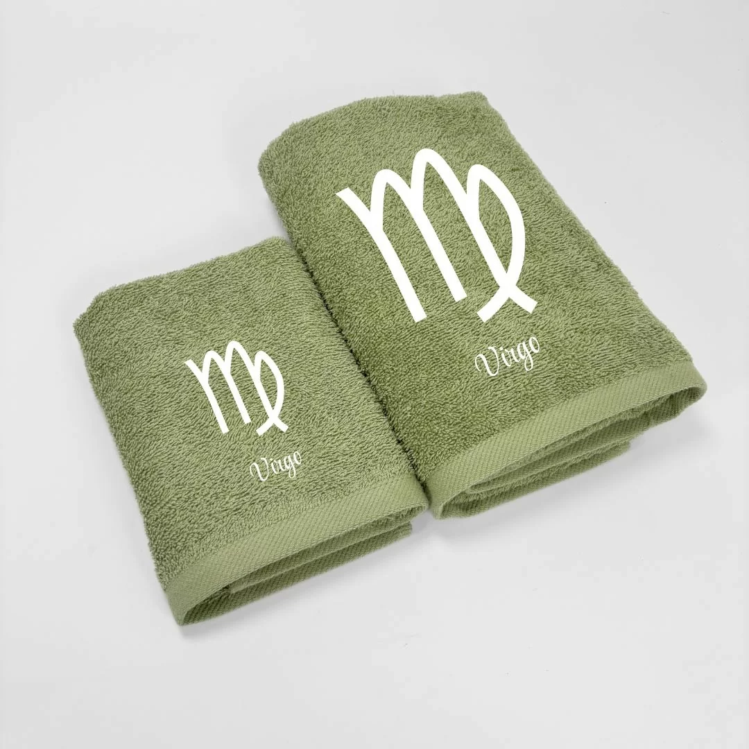 Coppia Asciugamani Personalizzati LineaBlu art....