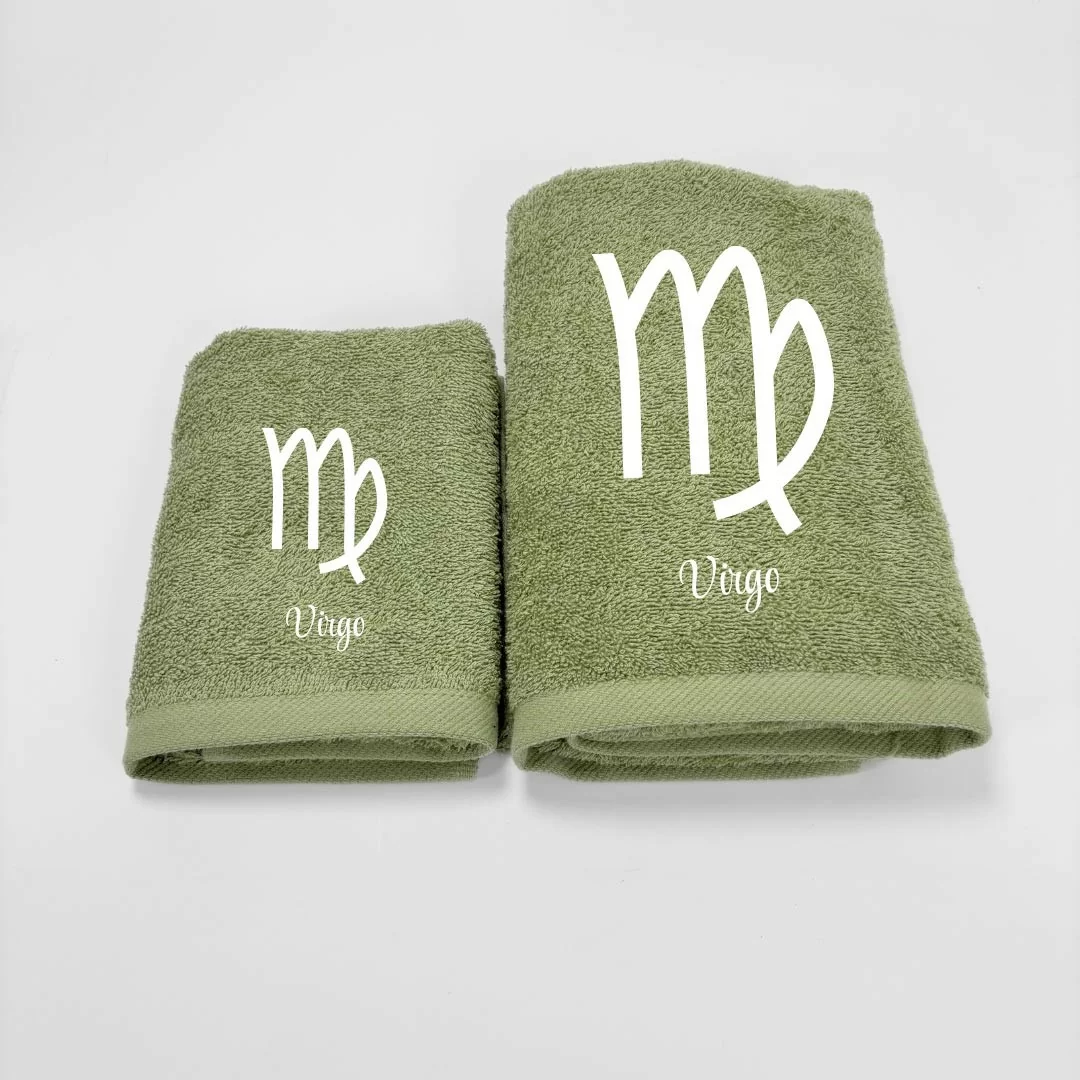 Coppia Asciugamani Personalizzati LineaBlu art....