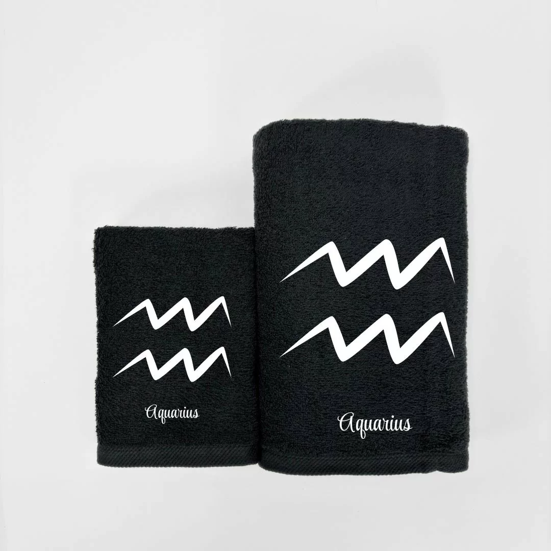 Coppia Asciugamani Personalizzati LineaBlu art....