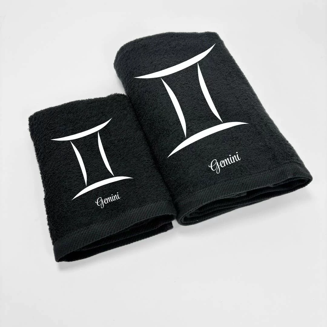 Coppia Asciugamani Personalizzati LineaBlu art....