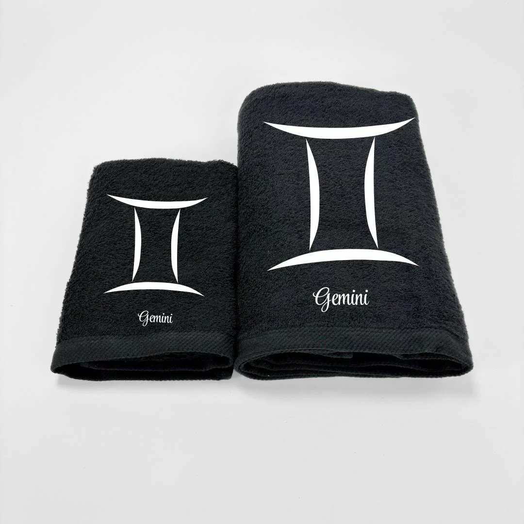 Coppia Asciugamani Personalizzati LineaBlu art....