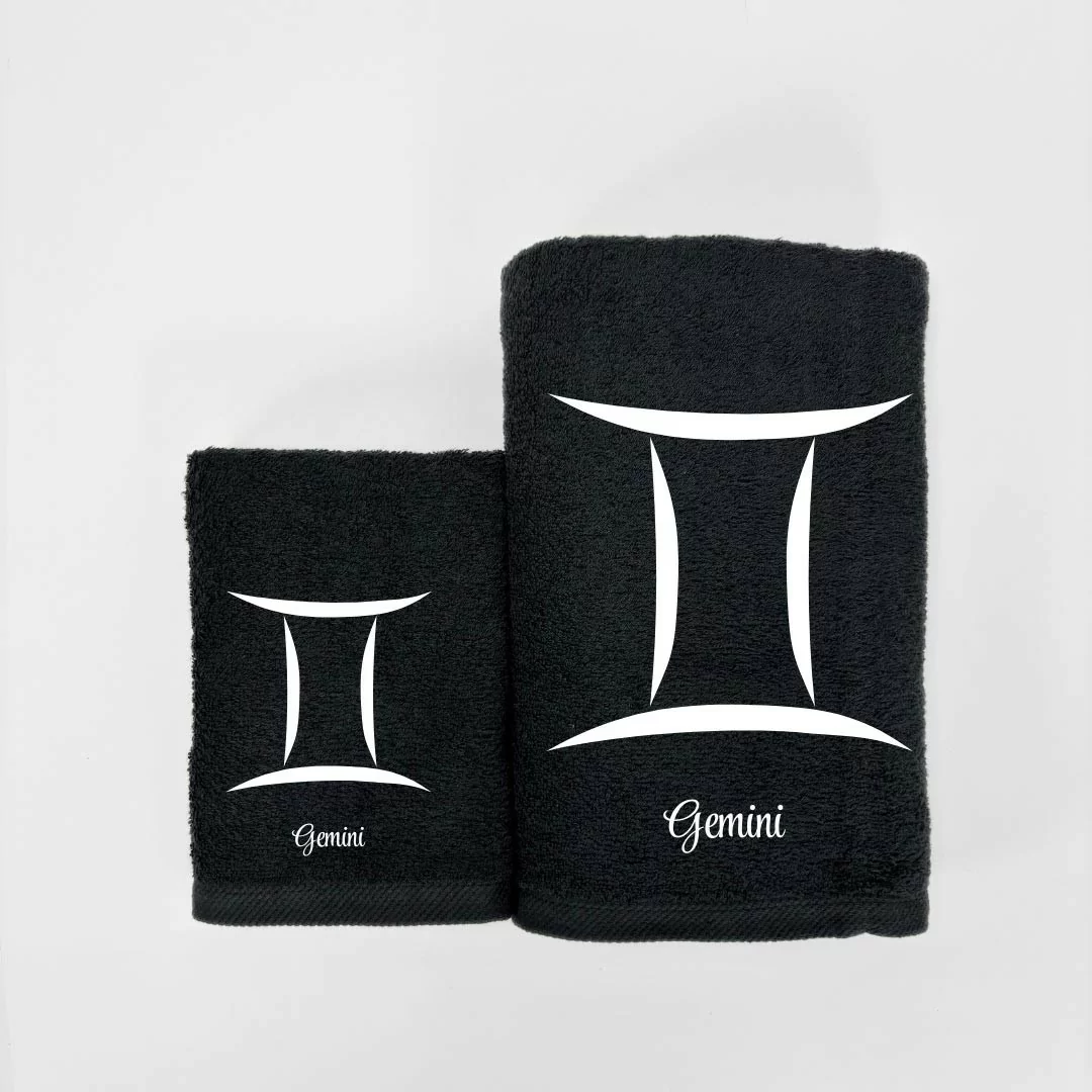 Coppia Asciugamani Personalizzati LineaBlu art....