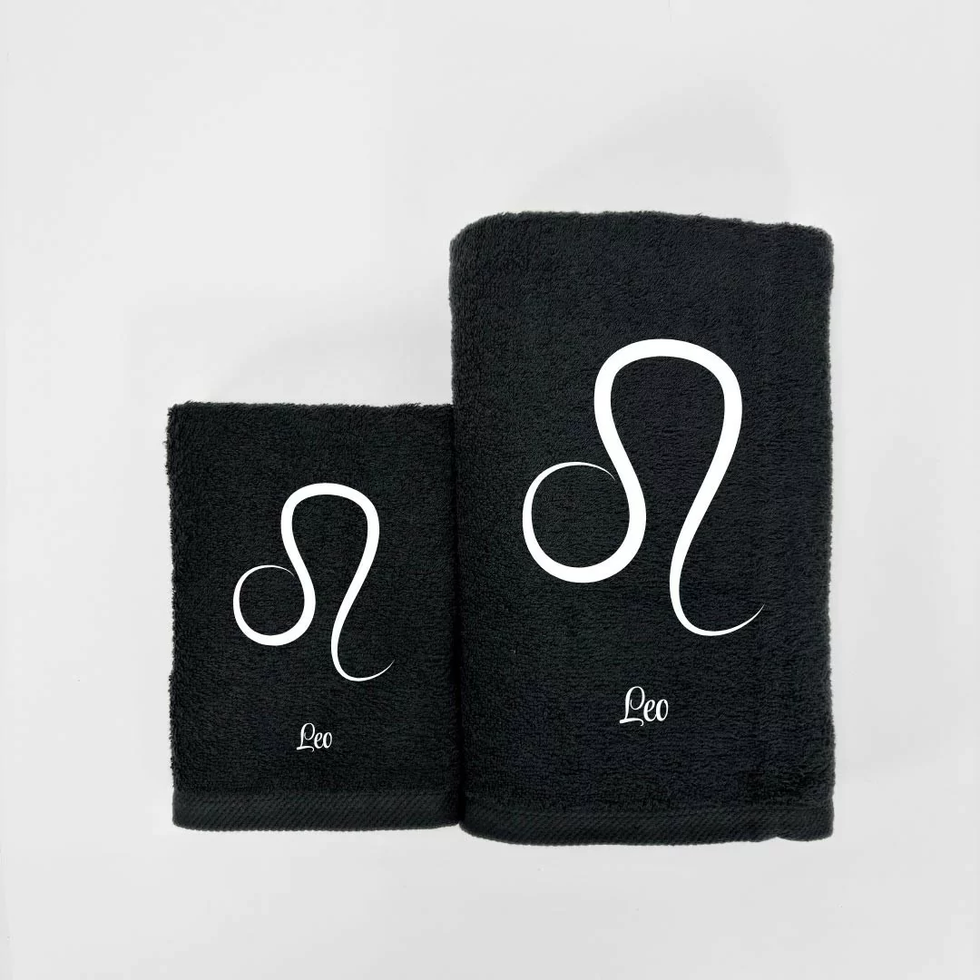 Coppia Asciugamani Personalizzati LineaBlu art....