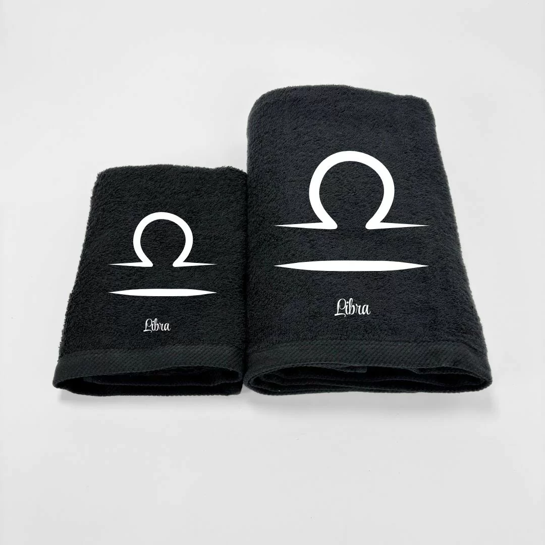 Coppia Asciugamani Personalizzati LineaBlu art....