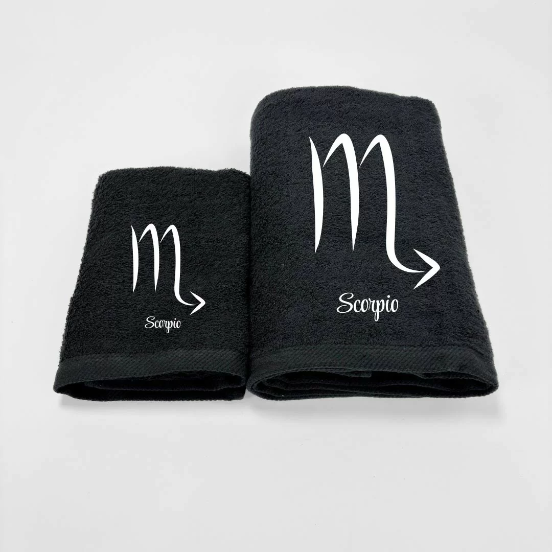 Coppia Asciugamani Personalizzati LineaBlu art....