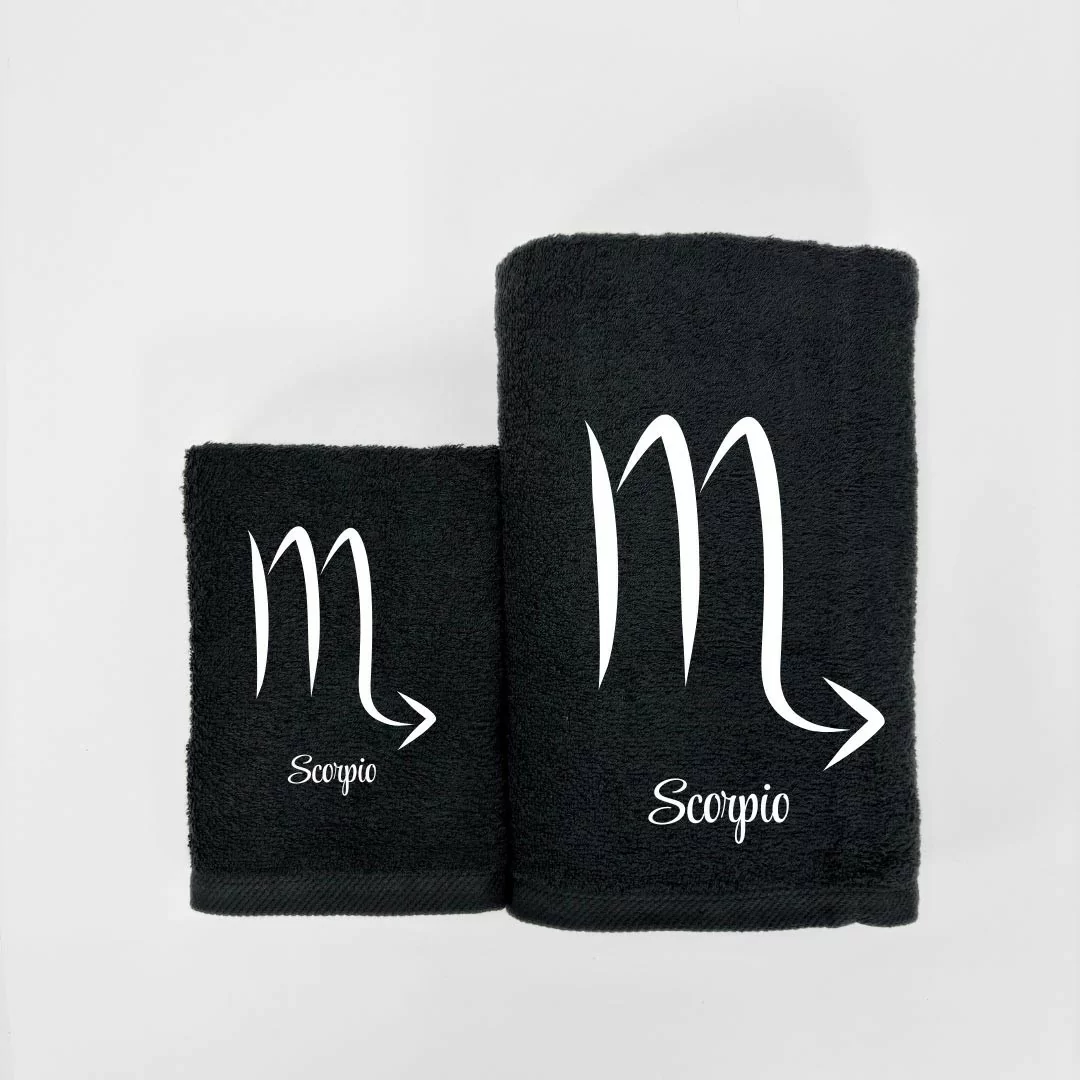 Coppia Asciugamani Personalizzati LineaBlu art....