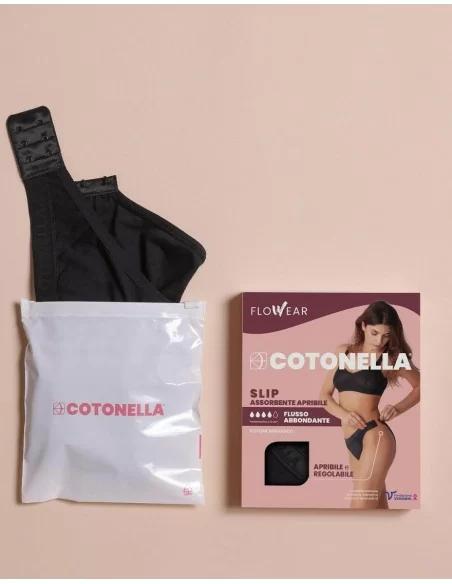 Slip Assorbente Apribile Cotonella FloWear art. ADB96 Cotone