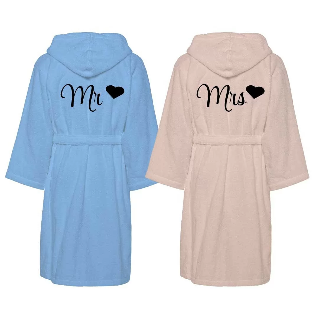 Accappatoio Lui e Lei Spugna LineaBlu art. Mr e...