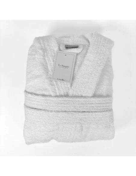 Accappatoio Personalizzato Baby Bianco LineaBlu art. Marte