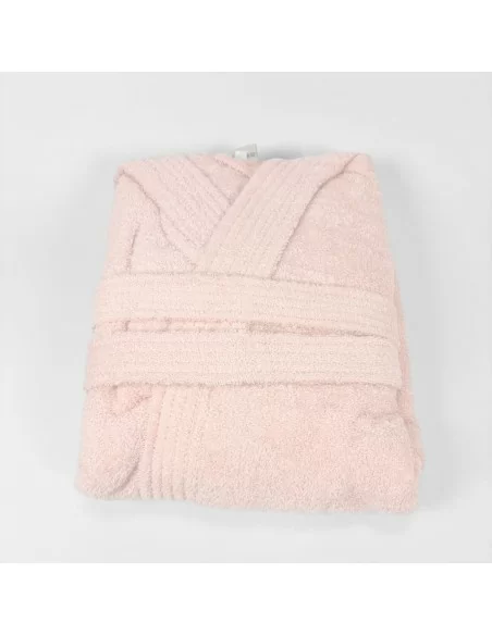 Accappatoio Personalizzato Rosa Confetto LineaBlu art. Marte