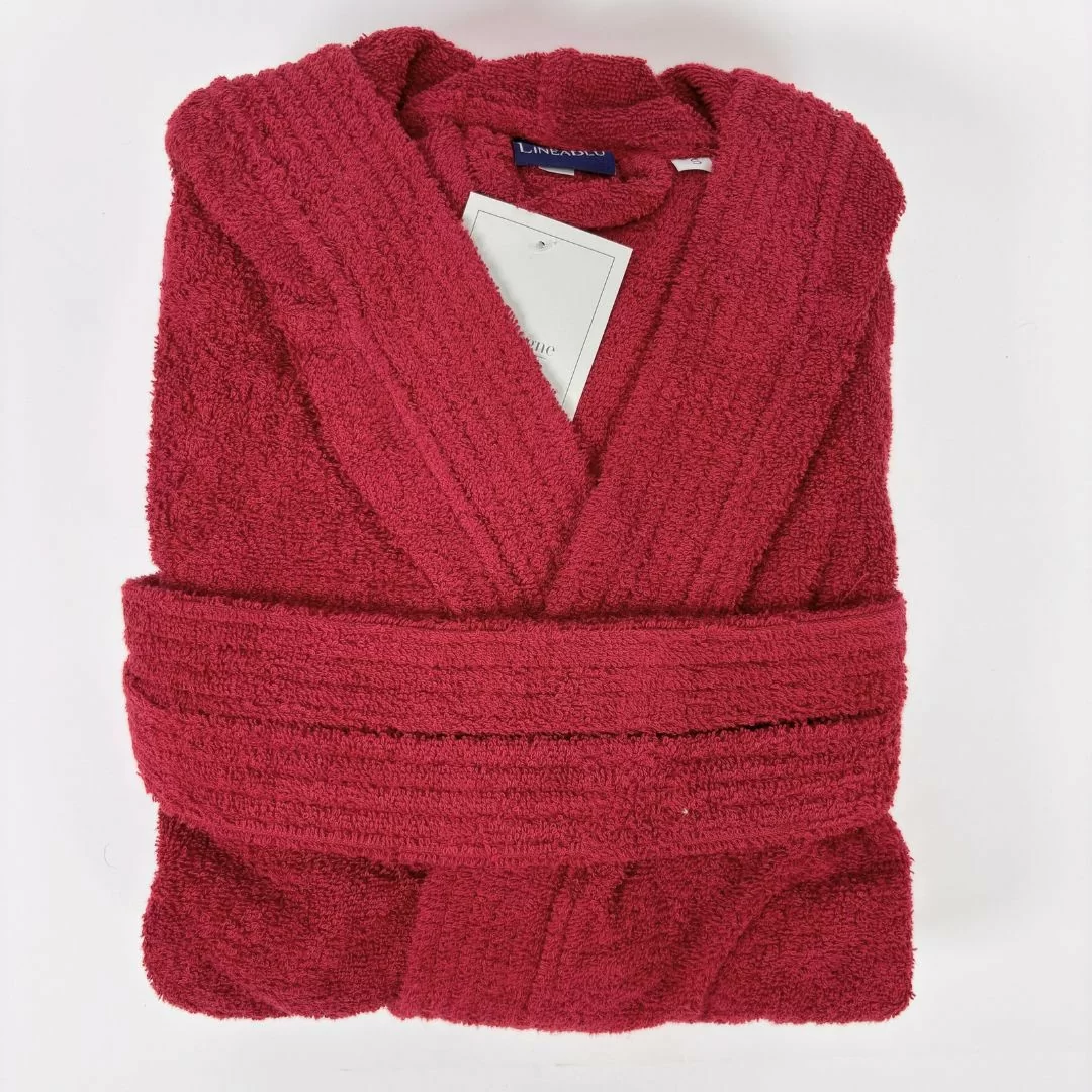 Accappatoio Personalizzato Bordeaux LineaBlu...