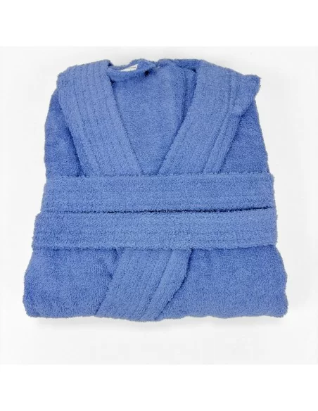 Accappatoio Personalizzato Blu Zaffiro LineaBlu art. Marte