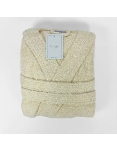 Accappatoio Personalizzato Panna LineaBlu art. Marte